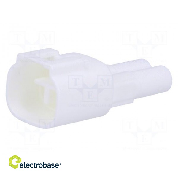 Connector: wire-wire | 570,E-Seal | plug | male | PIN: 2 | IP67 | 5.8mm image 1