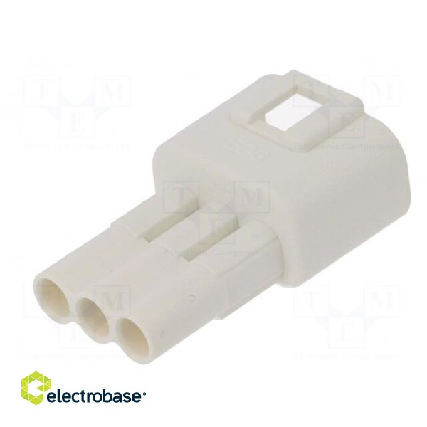 Connector: wire-wire | 570,E-Seal | plug | male | PIN: 3 | IP67 | white image 6