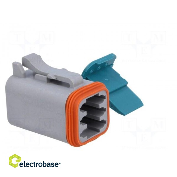 Connector: wire-wire | AT | plug | female | Size: 16 | 20AWG÷16AWG | PIN: 6 image 8