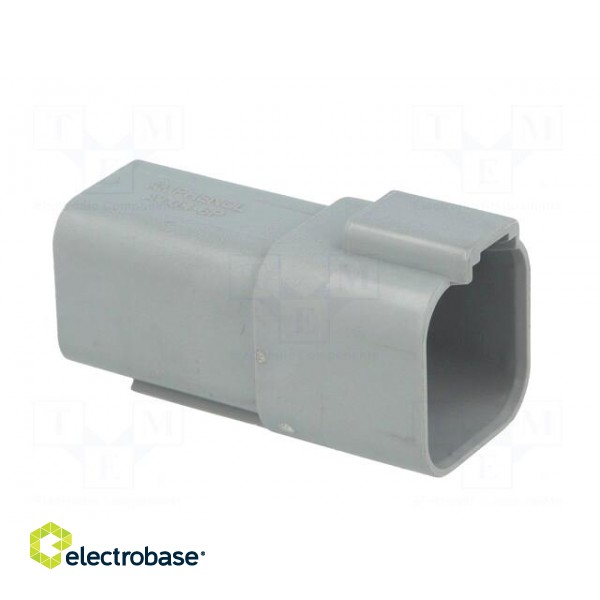 Connector: wire-wire | plug | male | AT | for cable | PIN: 6 | grey | IP67 image 8