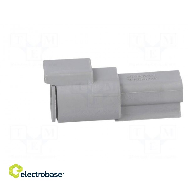 Connector: wire-wire | ATM | plug | male | PIN: 2 | IP67 | Locking: latch image 3