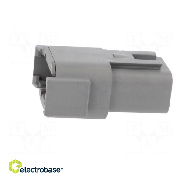 Connector: wire-wire | ATM | plug | male | PIN: 8 | IP67 | Locking: latch image 3