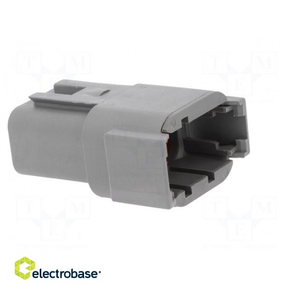Connector: wire-wire | ATM | plug | male | PIN: 8 | IP67 | Locking: latch image 8