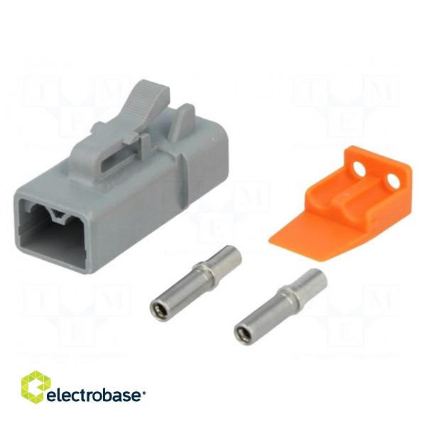 Connector: wire-wire | ATP | plug | female | Size: 12 | 14AWG÷12AWG | 25A image 1