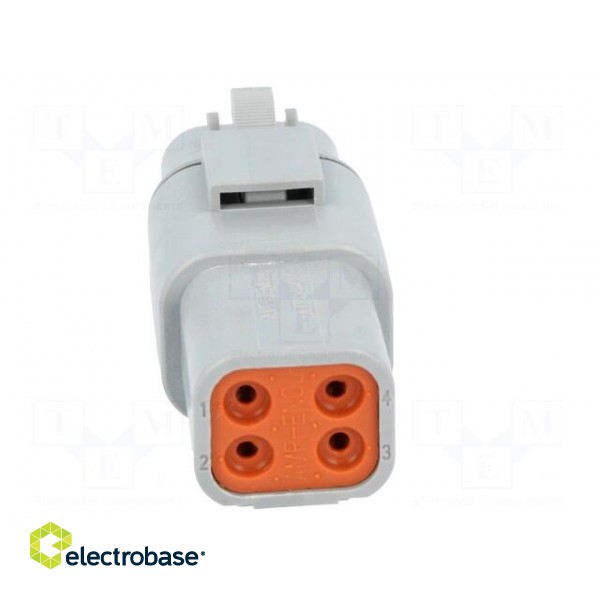 Connector: wire-wire | ATP | plug | male + female | Size: 12 | PIN: 4 image 9