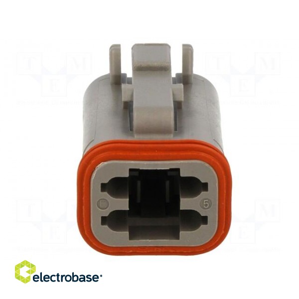 Connector: wire-wire | plug | female | DT | for cable | PIN: 4 | grey | IP68 image 9