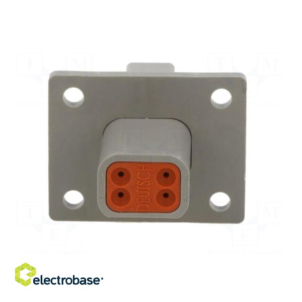 Connector: wire-wire | DT | male | socket | PIN: 4 | Type: w/o contacts image 5