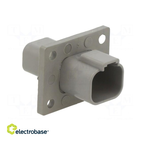 Connector: wire-wire | DT | male | socket | PIN: 4 | Type: w/o contacts фото 8