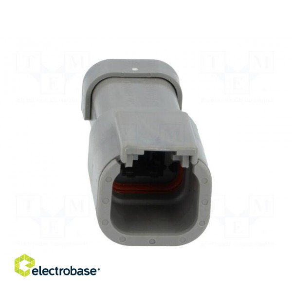 Connector: wire-wire | DTM | plug | male | PIN: 4 | IP68 | Locking: latch image 9