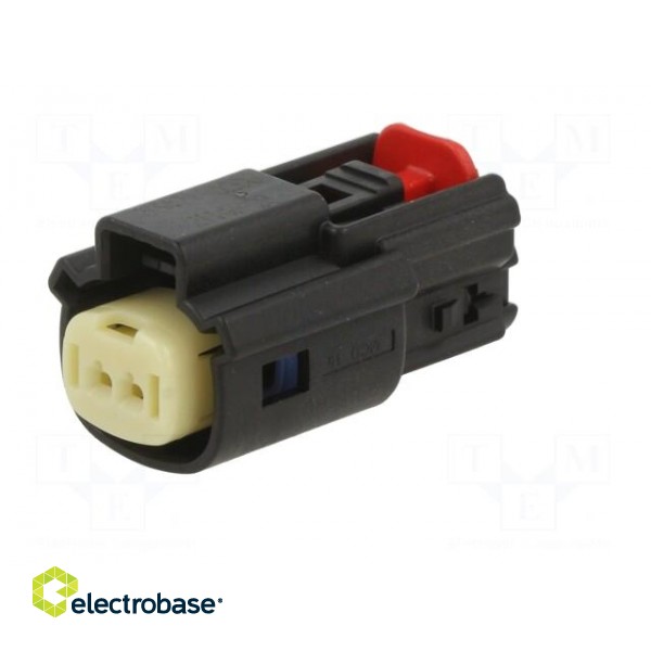 Connector: wire-wire | MX150 | female | plug | for cable | PIN: 2 | 3.5mm image 2