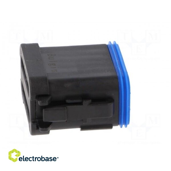 Connector: wire-wire | PX0 | female | plug | for cable | PIN: 12 | black paveikslėlis 7