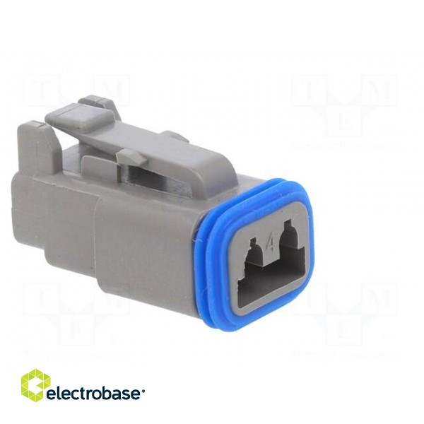 Connector: wire-wire | PX0 | female | plug | for cable | PIN: 2 | grey фото 8