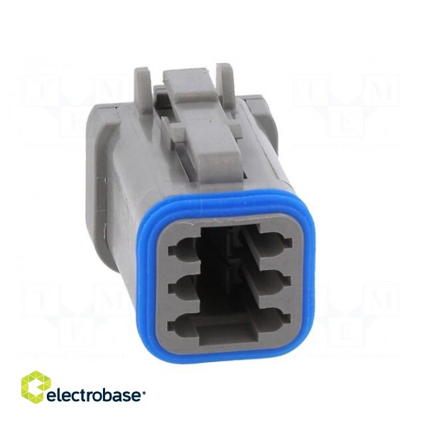 Connector: wire-wire | PX0 | female | plug | for cable | PIN: 6 | grey image 9