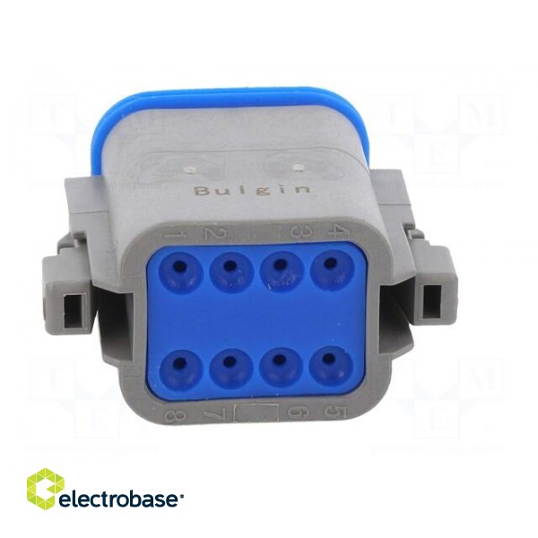 Connector: wire-wire | PX0 | female | plug | for cable | PIN: 8 | grey image 5