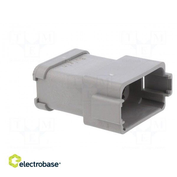 Connector: wire-wire | PX0 | male | plug | for cable | PIN: 12 | grey | IP68 фото 8