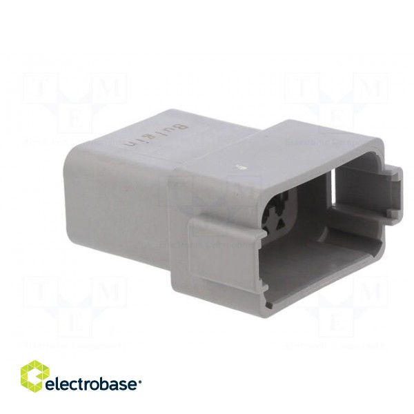 Connector: wire-wire | PX0 | male | plug | for cable | PIN: 12 | grey | IP68 image 8