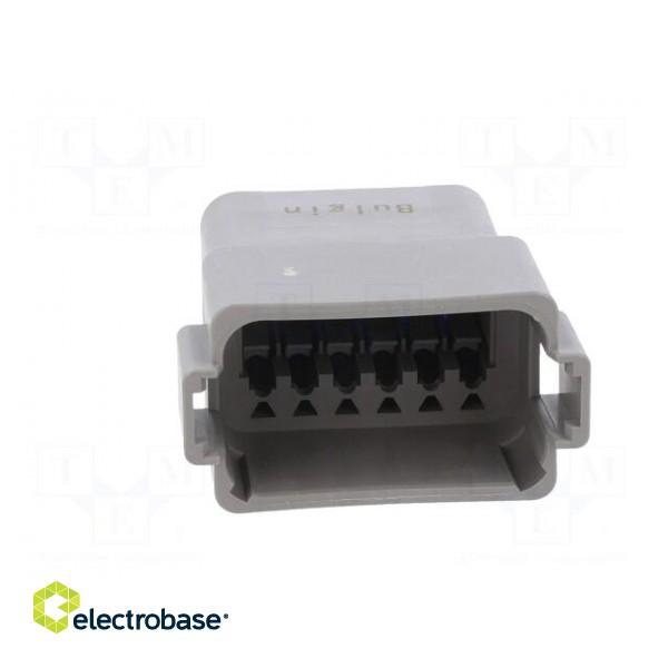 Connector: wire-wire | PX0 | male | plug | for cable | PIN: 12 | grey | IP68 image 9