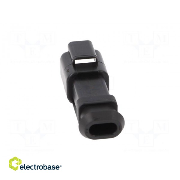 Connector: wire-wire | PX0 | male | plug | for cable | PIN: 2 | black | IP68 image 5