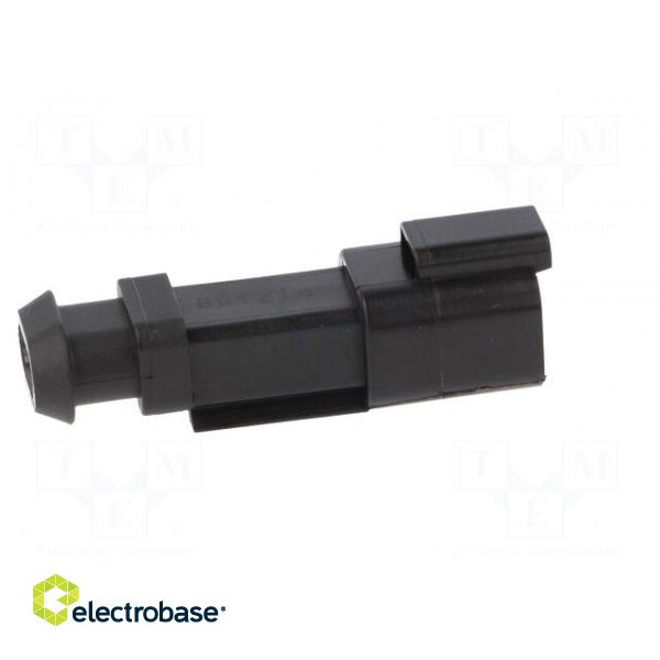 Connector: wire-wire | PX0 | male | plug | for cable | PIN: 2 | black | IP68 image 7