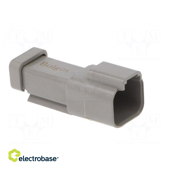 Connector: wire-wire | PX0 | male | plug | for cable | PIN: 2 | grey | IP68 image 8