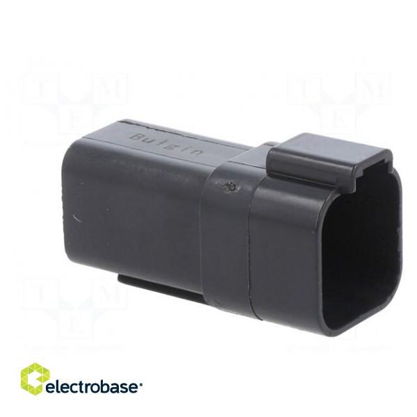Connector: wire-wire | PX0 | male | plug | for cable | PIN: 6 | black | IP68 image 8
