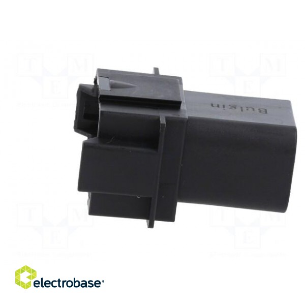 Connector: wire-wire | PX0 | male | plug | for cable | PIN: 8 | black | IP68 image 3