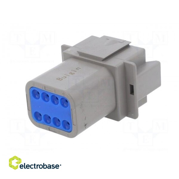 Connector: wire-wire | PX0 | male | plug | for cable | PIN: 8 | grey | IP68 image 6