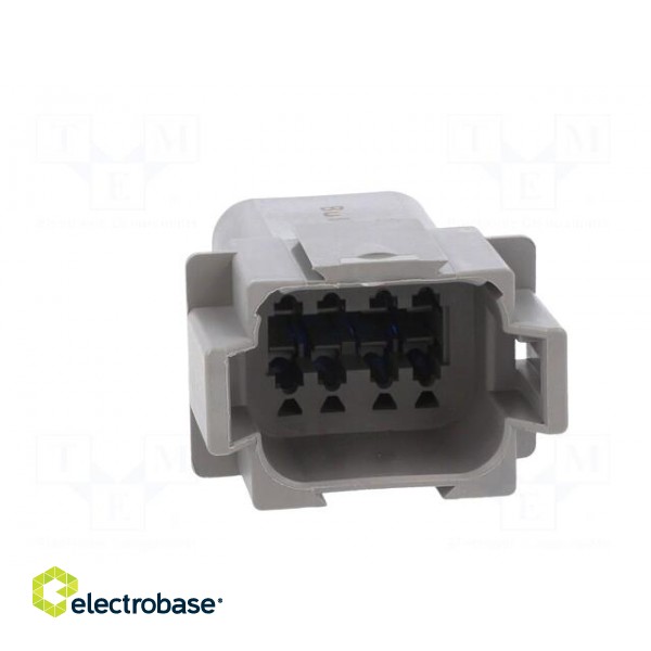 Connector: wire-wire | PX0 | male | plug | for cable | PIN: 8 | grey | IP68 paveikslėlis 9