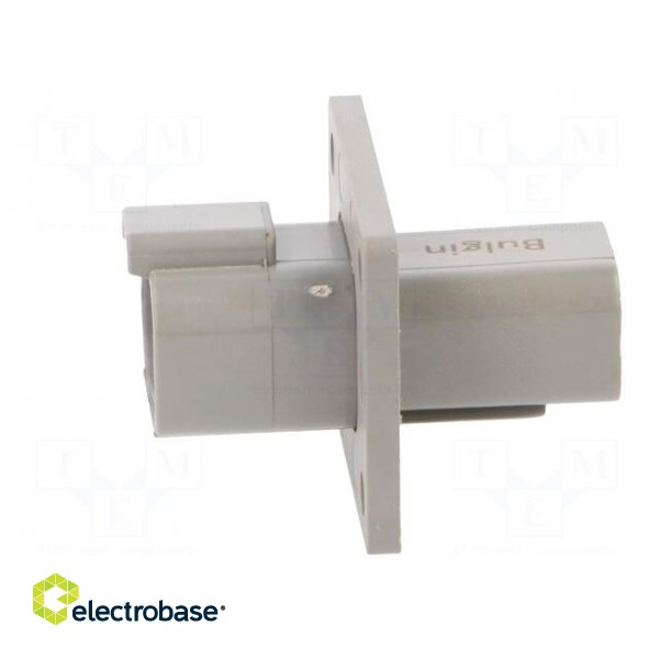 Connector: wire-wire | PX0 | male | plug | for panel mounting | PIN: 4 image 3