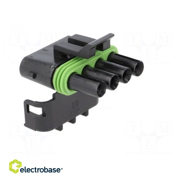Connector: wire-wire | Weather Pack Tower | plug | female | PIN: 4 image 8