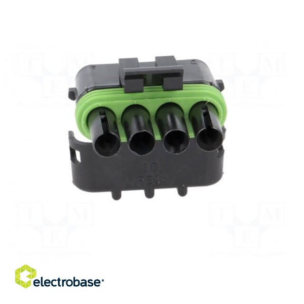 Connector: wire-wire | Weather Pack Tower | plug | female | PIN: 4 image 9
