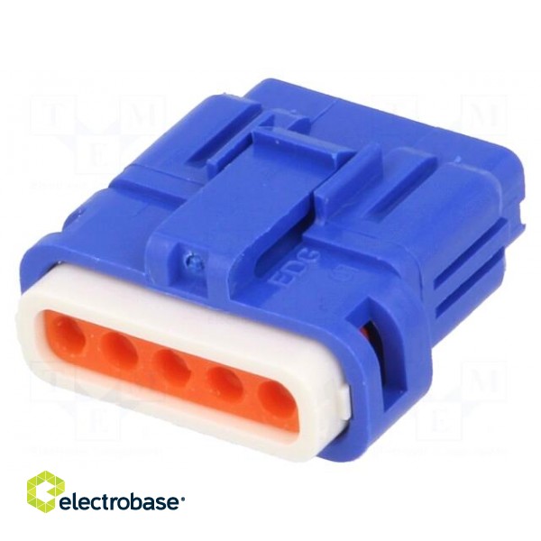 Connector: wire-wire/PCB | 560 | plug | female | IP67 | Locking: latch image 1