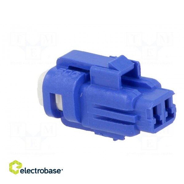 Connector: wire-wire/PCB | 565,E-Seal | plug | female | IP67 | blue image 4