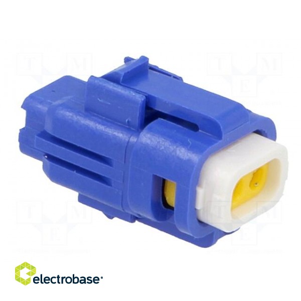 Connector: wire-wire/PCB | 565,E-Seal | plug | female | IP67 | blue image 4