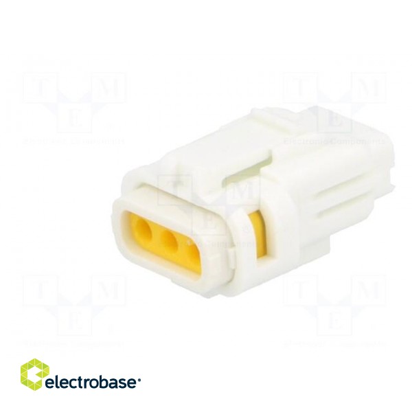 Connector: wire-wire/PCB | 565,E-Seal | plug | female | IP67 | white image 2