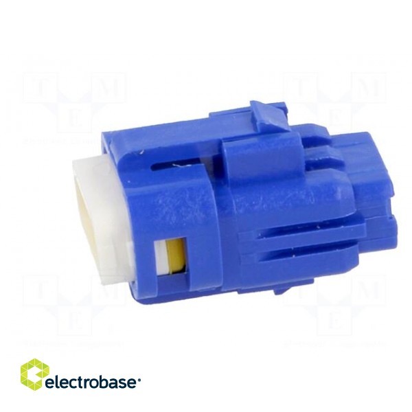 Connector: wire-wire/PCB | 565,E-Seal | plug | female | IP67 | blue фото 3