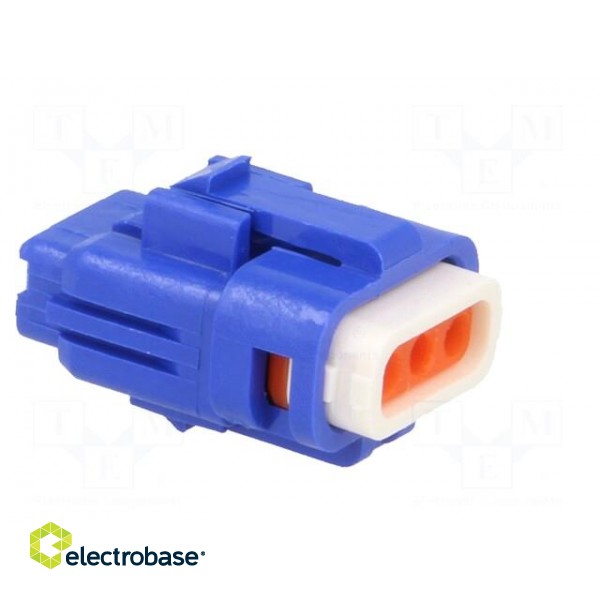 Connector: wire-wire/PCB | 565,E-Seal | plug | female | IP67 | blue paveikslėlis 8