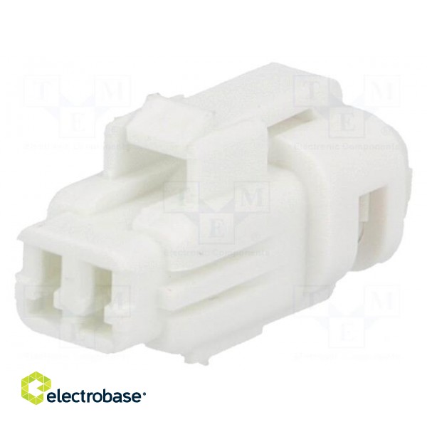 Connector: wire-wire/PCB | 565,E-Seal | plug | female | IP67 | white image 1