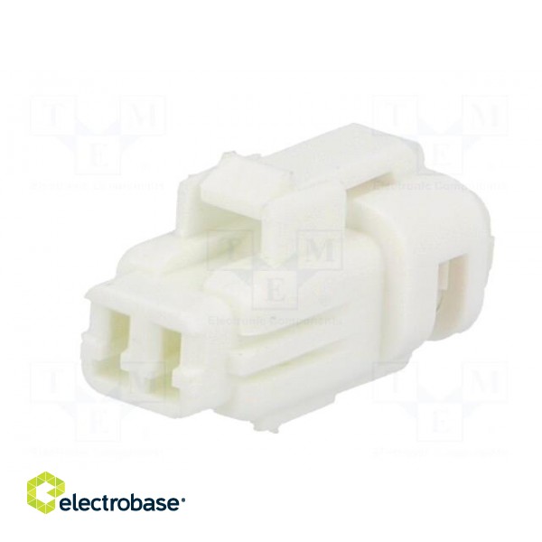Connector: wire-wire/PCB | 565,E-Seal | plug | female | IP67 | white image 2