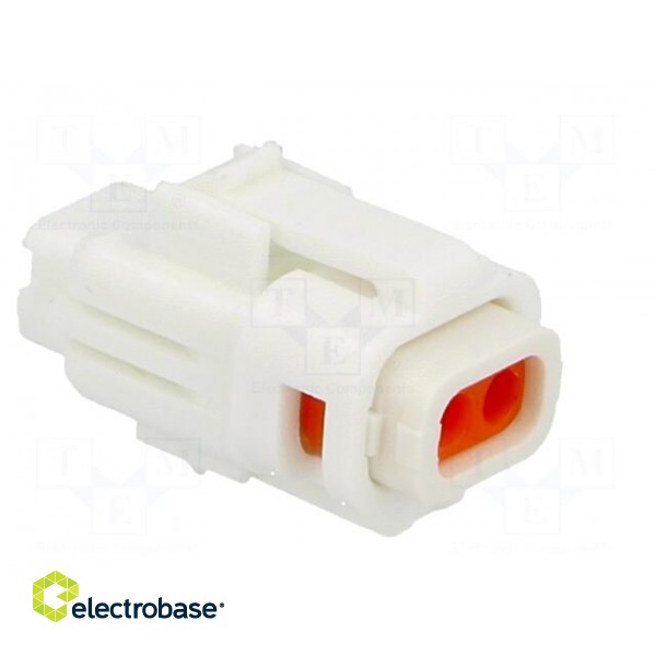 Connector: wire-wire/PCB | 565,E-Seal | plug | female | IP67 | white image 4