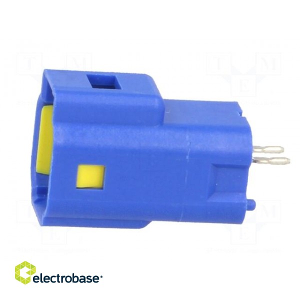Connector: wire-wire/PCB | 560,E-Seal | male | socket | THT | blue | IP67 image 3
