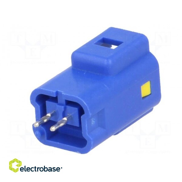 Connector: wire-wire/PCB | 560,E-Seal | male | socket | THT | blue | IP67 image 6