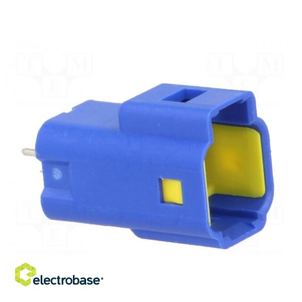 Connector: wire-wire/PCB | 565,E-Seal | socket | male | IP67 | THT | blue paveikslėlis 8