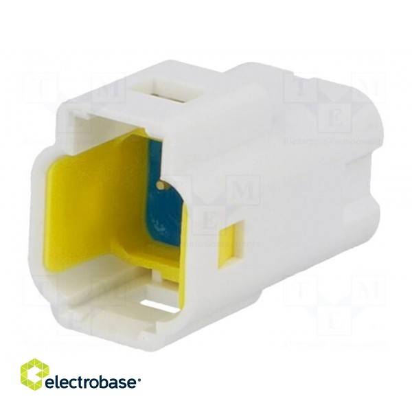 Connector: wire-wire/PCB | 565,E-Seal | socket | male | IP67 | THT | PBT image 1