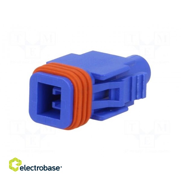 Connector: wire-wire/PCB | 570,E-Seal | plug | female | PIN: 1 | IP67 image 2