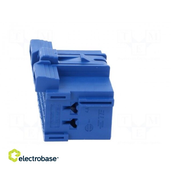 Connector: automotive | JPT | female | plug | for cable | PIN: 21 | blue image 7