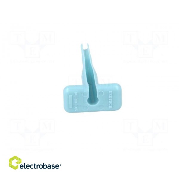 Tool: for  removal | Type: E-seal | light-blue | 18AWG÷16AWG image 5