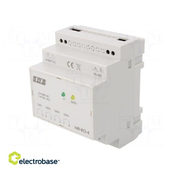 Module: expansion of the relay outputs | 9÷30VDC | IP20 | -20÷50°C image 1
