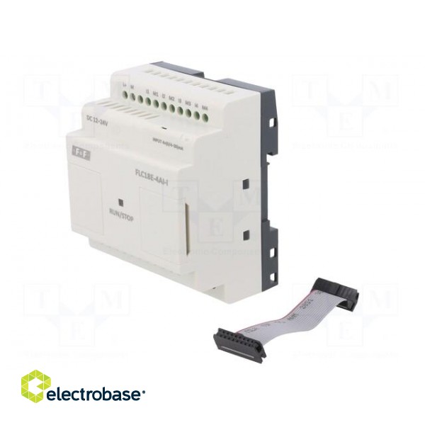 Module: extension | FLC | 12÷24VDC | for DIN rail mounting | IP20 image 1