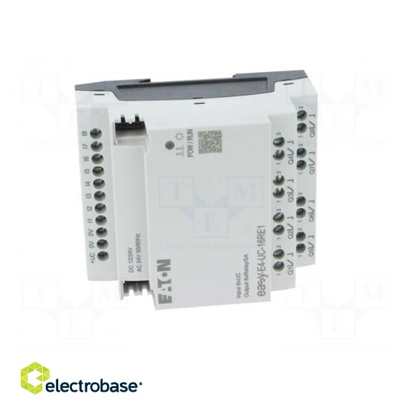 Module: extension | IN: 8 | OUT: 8 | OUT 1: relay | 5A | easyE4 | 12÷24VDC image 9